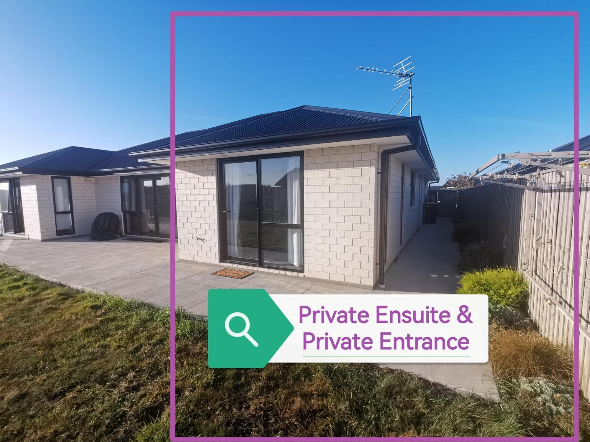 Stylish Private Guest House Ensuite Only Rolleston Eksteriør bilde